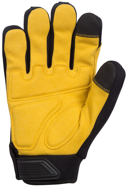 The front of a Safety TUFF Impact & Cut Resistant Glove